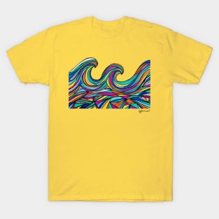 Waves of Color T-Shirt